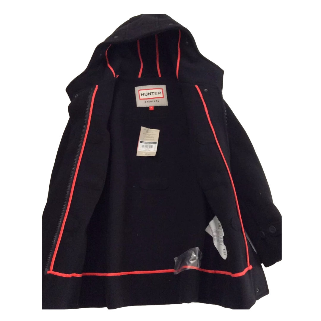 Hunter Outdoor Wool Blend Women's Size Medium (UK 10-12 ) Hooded Jacket/coat