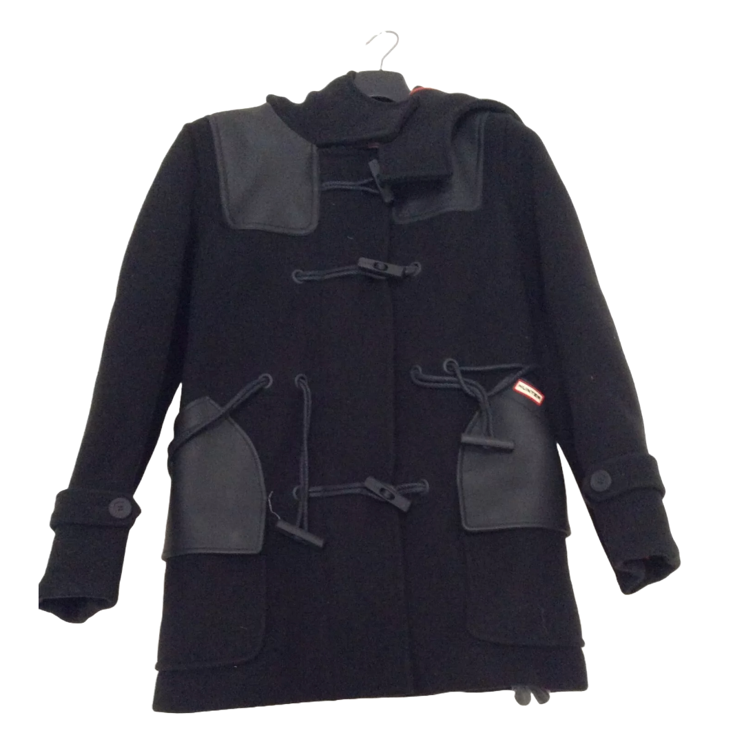 Hunter Outdoor Wool Blend Women's Size Medium (UK 10-12 ) Hooded Jacket/coat