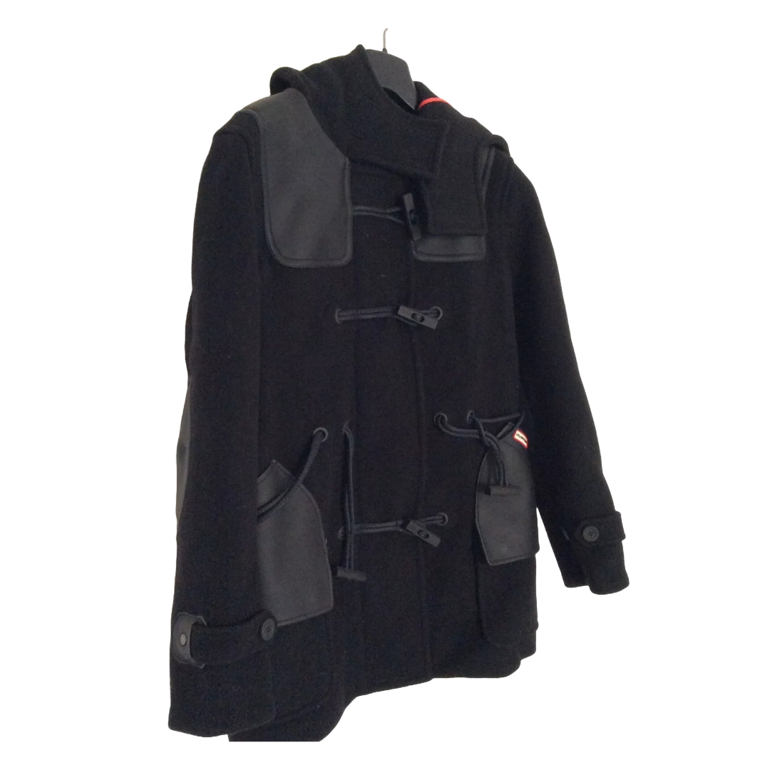 Hunter Outdoor Wool Blend Women's Size Medium (UK 10-12 ) Hooded Jacket/coat