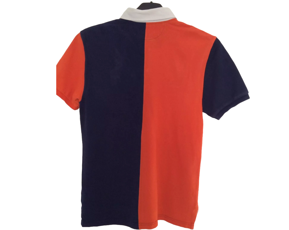 Ralph Lauren Polo Shirt Big Pony Large Colour block size L ( 14-16) Boys