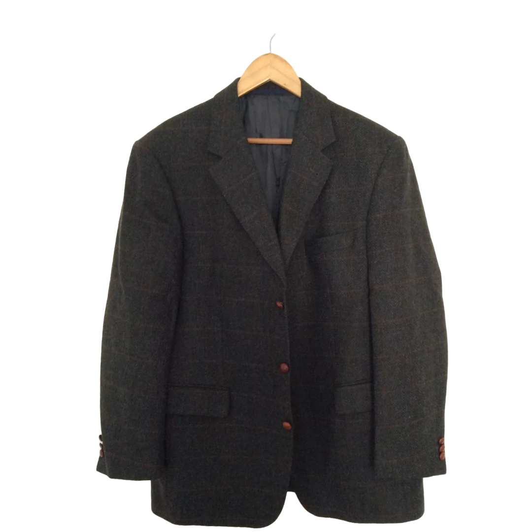 Burberry Barrie-S Classic Wool Blazer Jacket Size UK 40