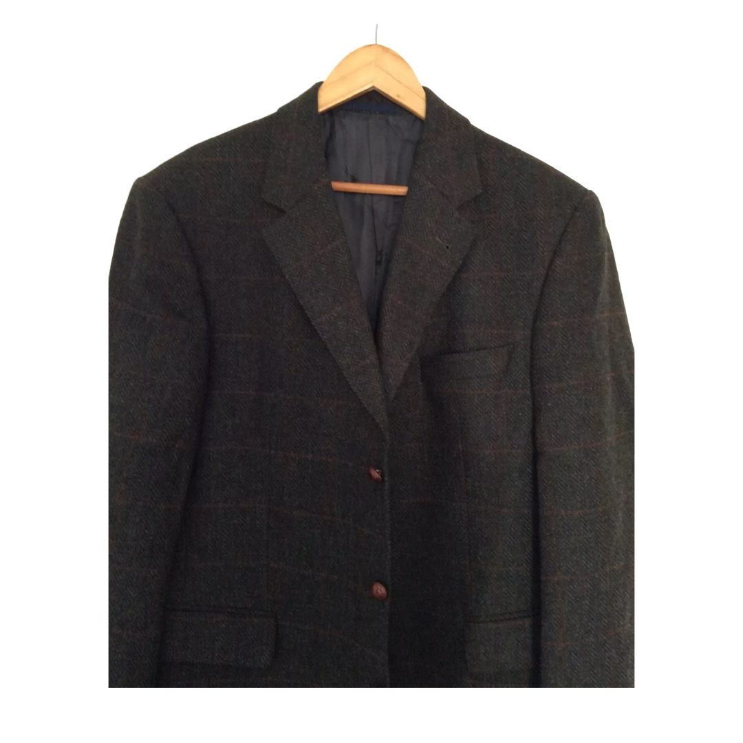 Burberry Barrie-S Classic Wool Blazer Jacket Size UK 40