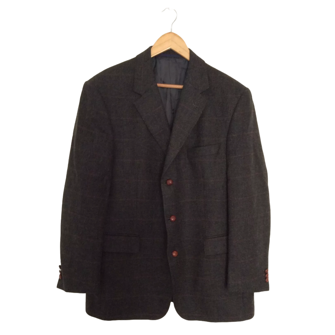 Burberry Barrie-S Classic Wool Blazer Jacket Size UK 40