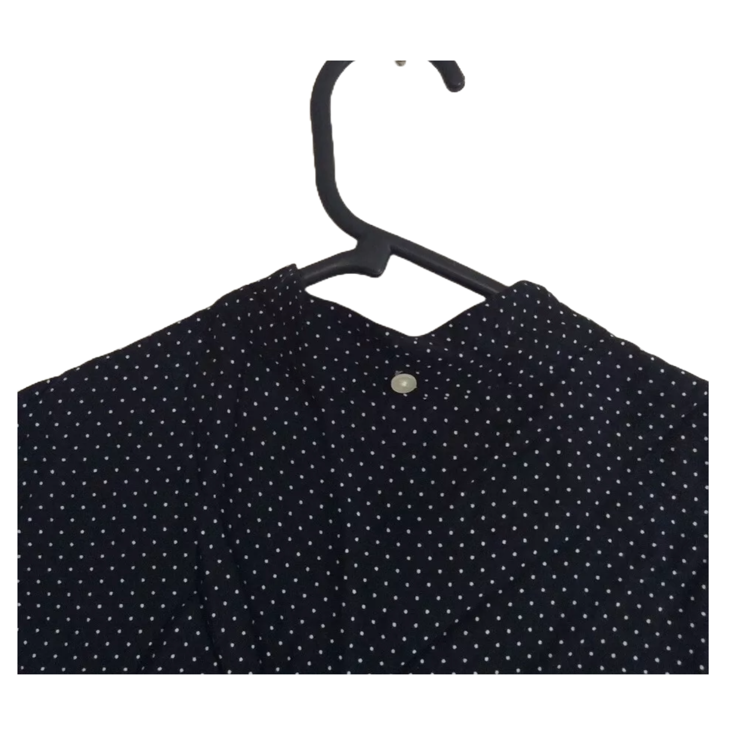 Fred Perry Ladies Polka Dot Long Sleeve Dress Size UK 10