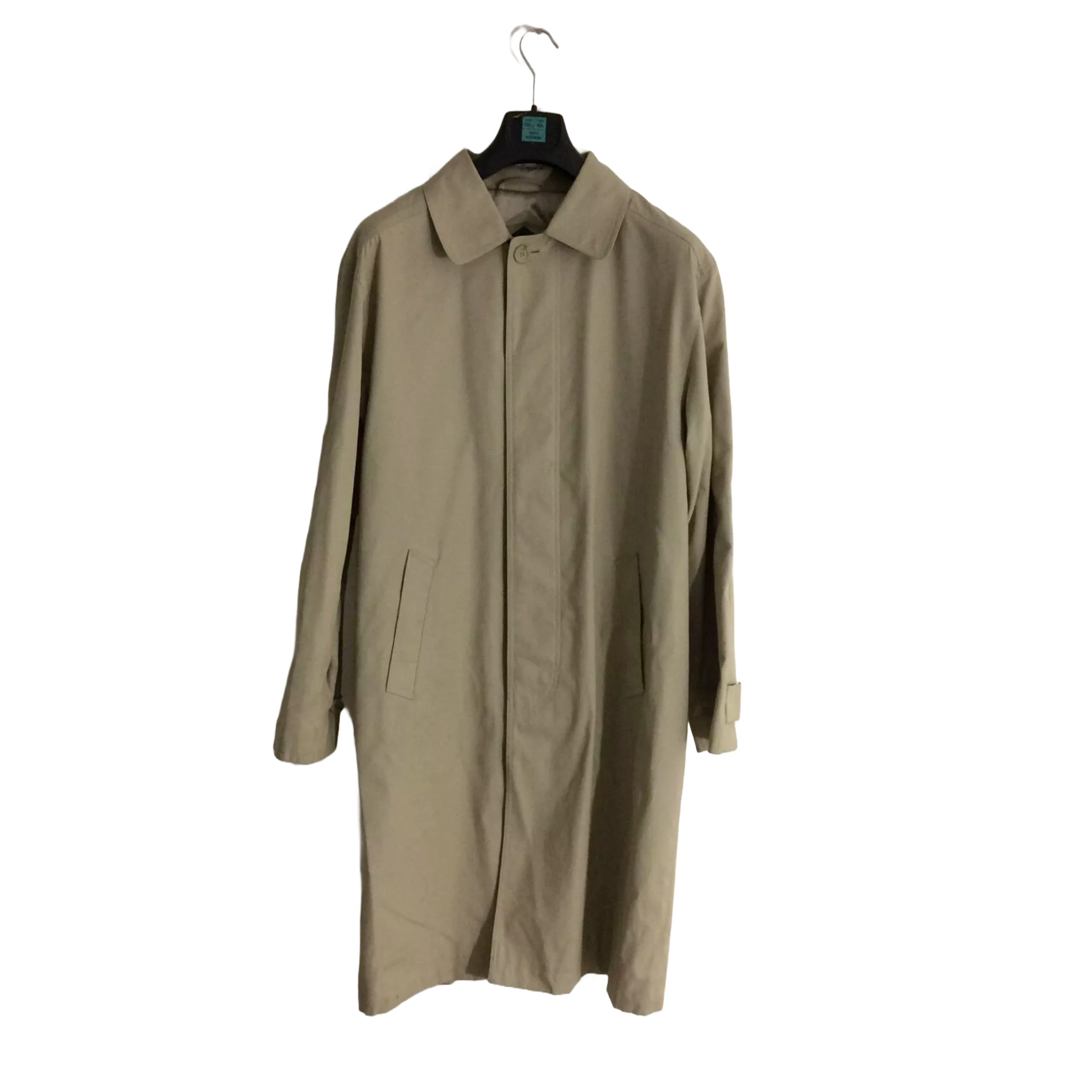 DEBENHAMS (M) Beige Vintage Mac Raincoat Trench coat With Lining VGC