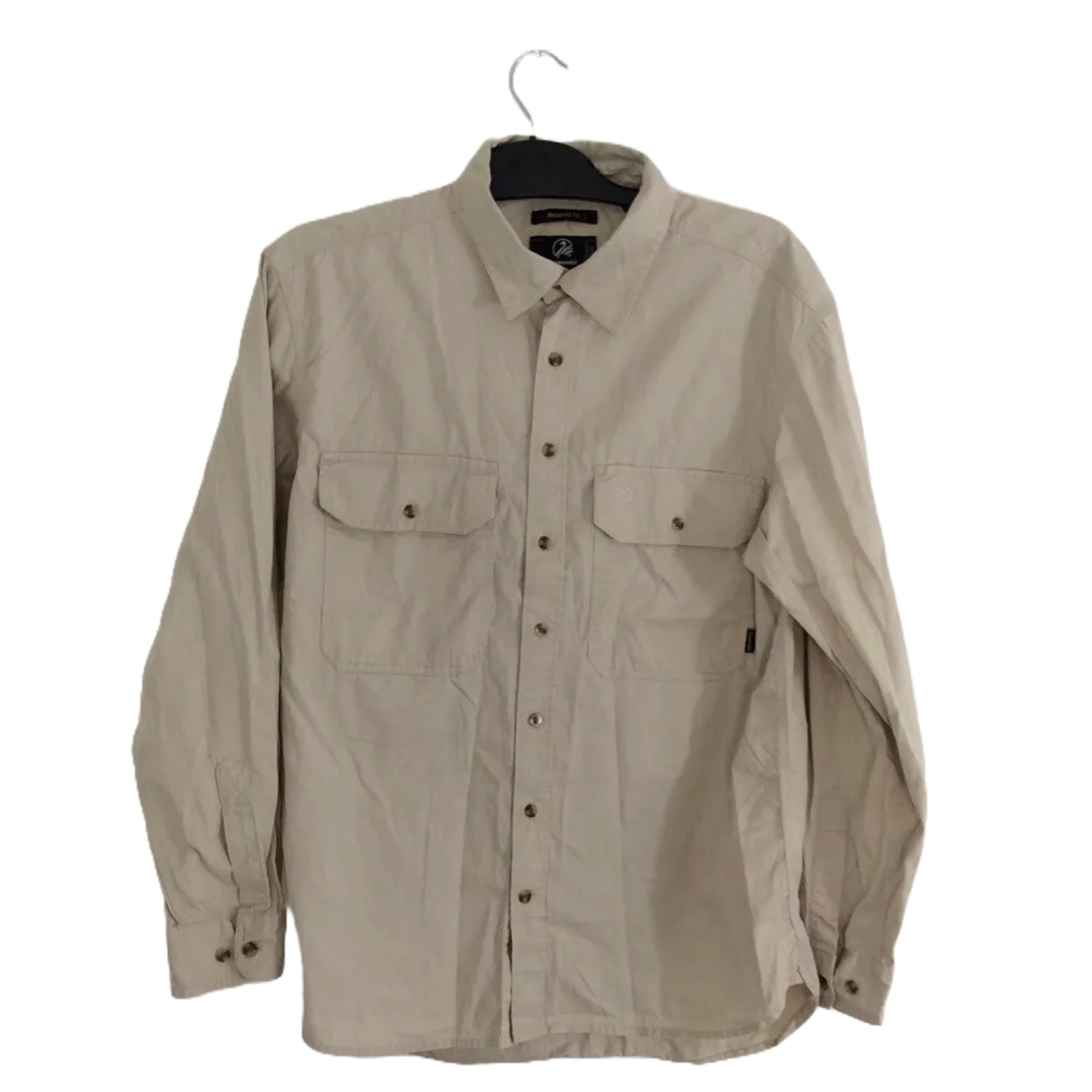 Swanndri Ranger Beige Cotton Bush Shirt size S